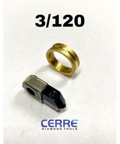 Cerre Tools Diamond Posalux 3/120 ° Jewelry Making Design 1pc