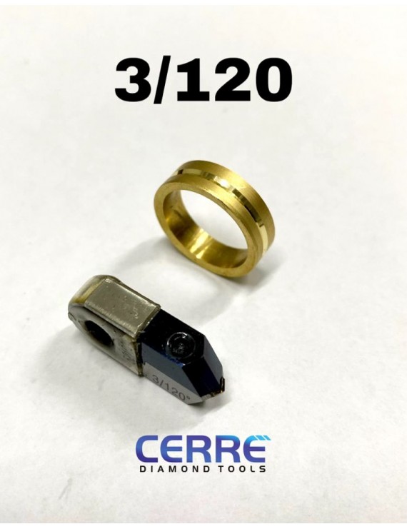 Cerre Tools Diamond Posalux 3/120 ° Jewelry Making Design 1pc