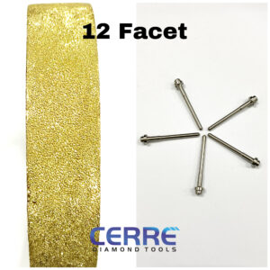 Diamond Hammer Pin 12 Facet