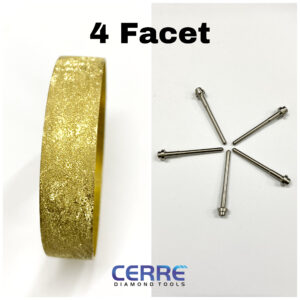 Diamond Hammer Pin 4 Facet