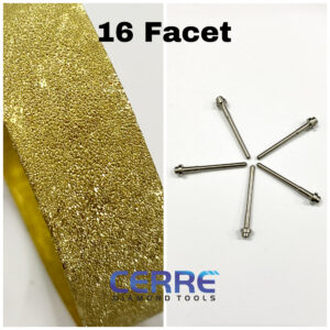 Diamond Hammer Pin 16 Facet