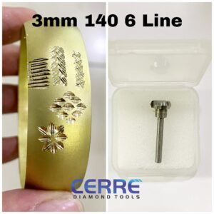 Diamond Fly Wheel 3mm 140 6 Line