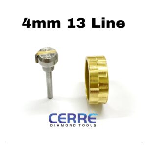 Diamond Fly Wheel 4mm 13 Line