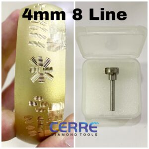 Diamond Fly Wheel 4mm 8 Line