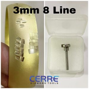 Diamond Fly Wheel 3mm 8 Line